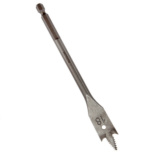 Bosch SelfCut Flat Drill Bit Hex Shank 18 x 152mm Wood & Plasterboard 2608587575