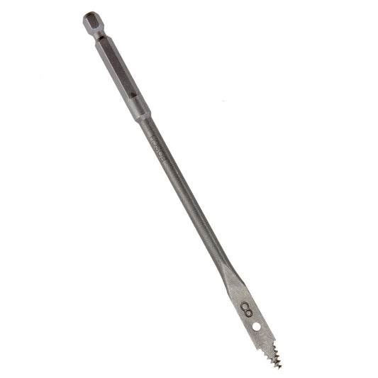 Bosch SelfCut Flat Drill Bit Hex Shank 8 x 152mm Wood & Plasterboard 2608587568