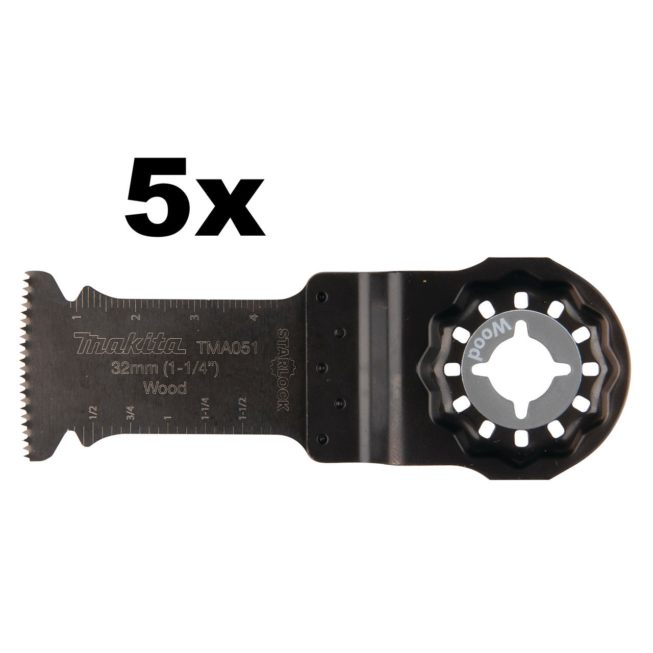 Makita B-64858-5 Starlock Plunge Cut Saw Blade 32mm (Pack of 5)