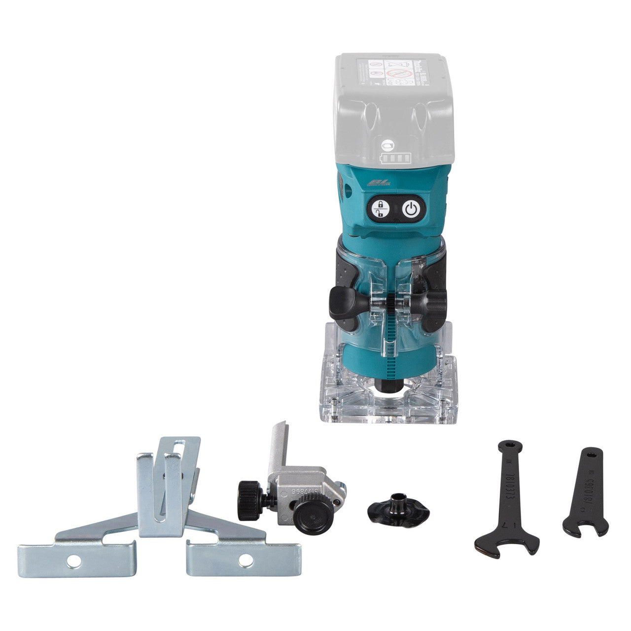 Makita 18V LXT Brushless Router Trimmer Body Only Capacity 0 - 42 mm DRT52Z