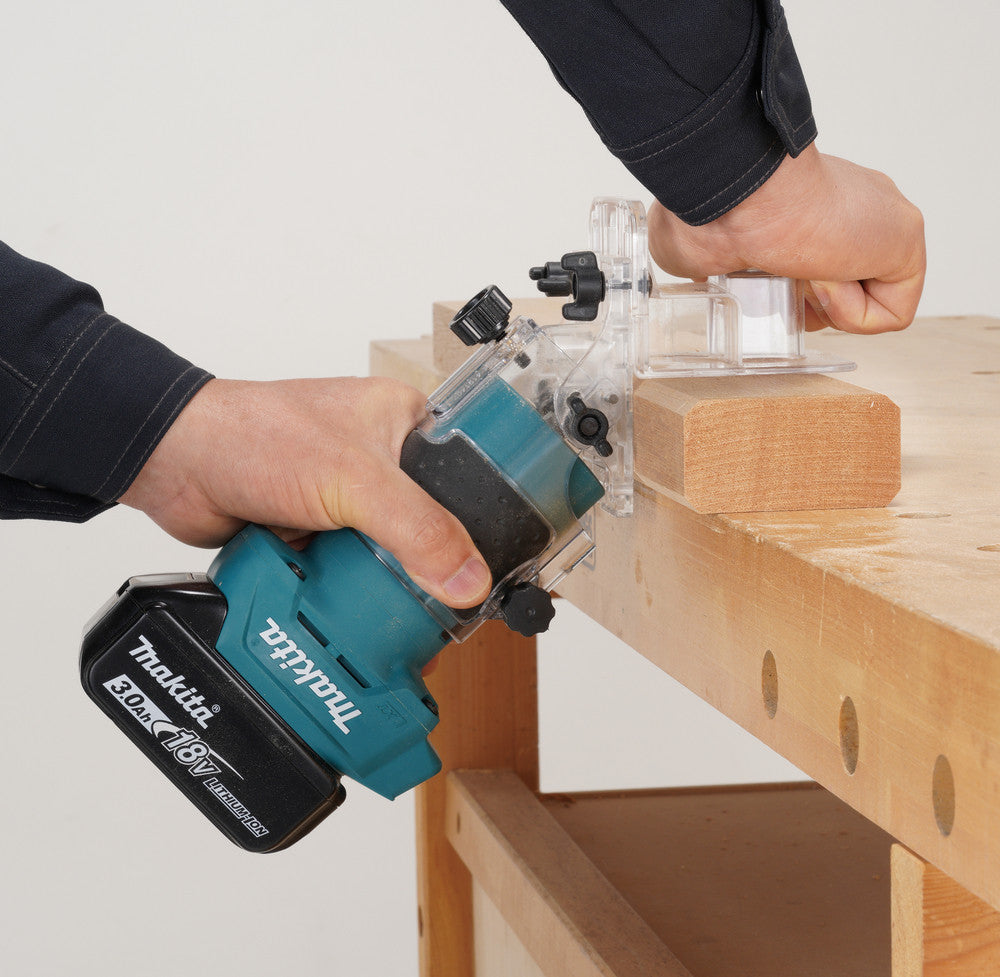 Makita 18V LXT Brushless Router Trimmer Body Only Capacity 0 - 42 mm DRT52Z