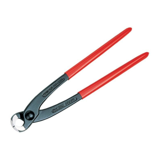Knipex Concreter's Nippers PVC Grip 250mm Twisting And Cutting Wire 99 01 250