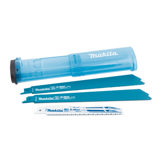 Makita Assorted Bimetal Reciprocating Saw Blades 6 Pack B-44448