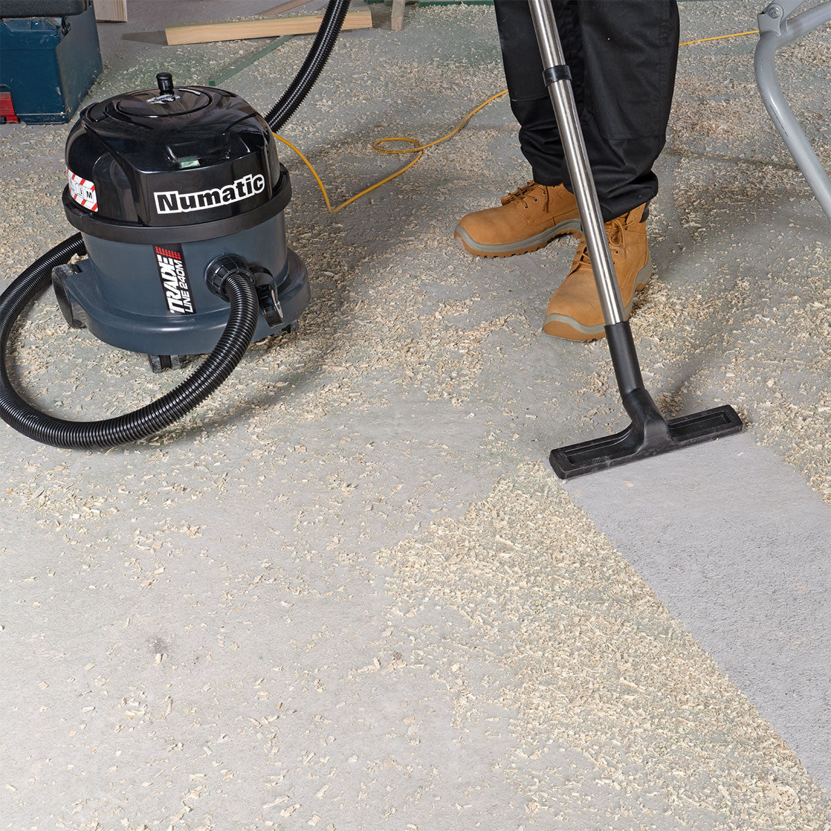 Numatic TradeLine M Class Site Dust Vacuum 110V 620W Cable Length 10m TRM240