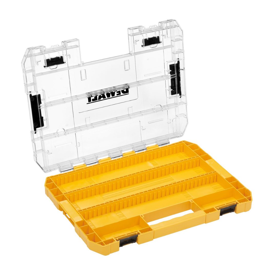 Dewalt DT70804 Large Tough Case, 3x Small Bulk Storage Cases, Dividers & Screwdriver Bit Bars