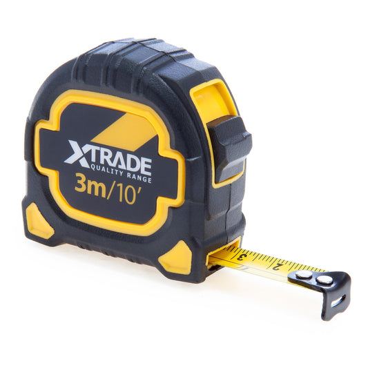 XTrade Metric Imperial Tape Measure 3m Width 12mm Magnetic Tip X0900232