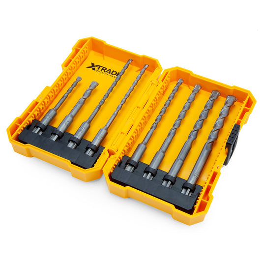 XTrade X0900226 SDS Drill Bit Set (8 Piece)