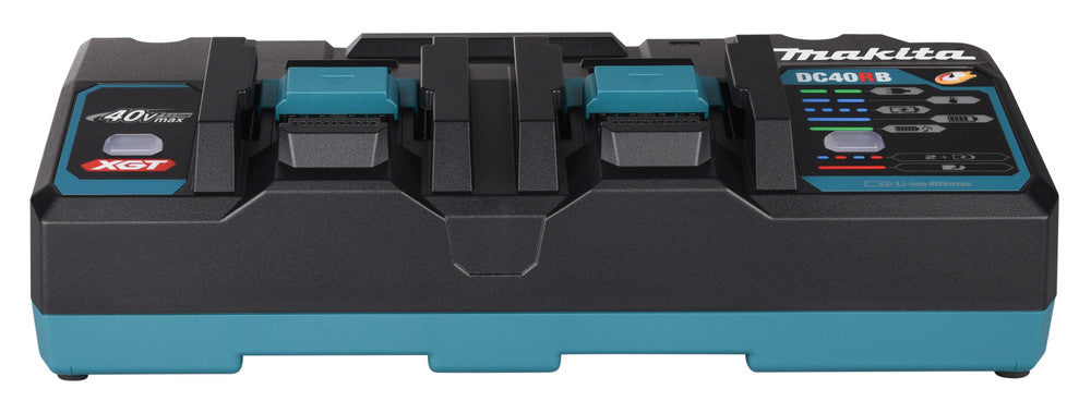 Makita DC40RB 40v Max XGT Li-Ion Twin Port Rapid Battery Charger 240v