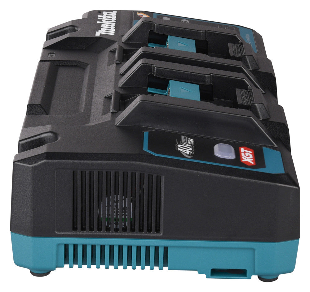 Makita DC40RB 40v Max XGT Li-Ion Twin Port Rapid Battery Charger 240v