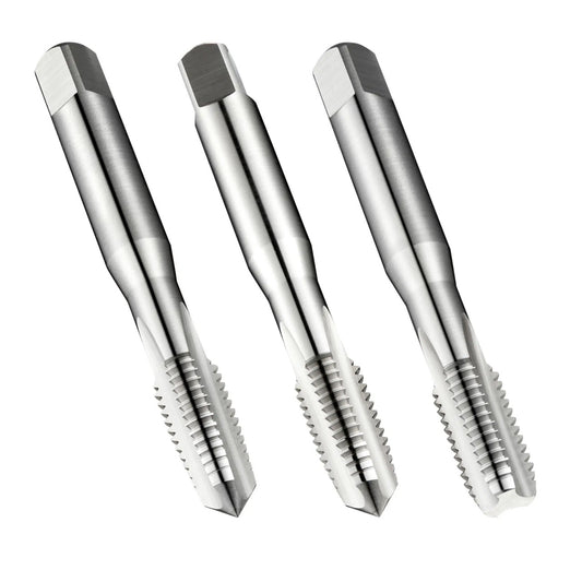 Dormer HSS Straight Flute Tap M12 × 1.75mm Pack of 3 Taper & Plug E500M12NO6