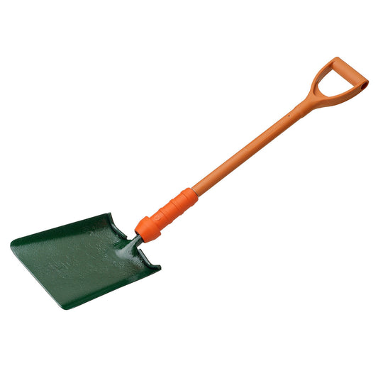 Bulldog Insulated Square Mouth Shovel Treaded 1 pc Fibreglass Handle PD5SM2INR