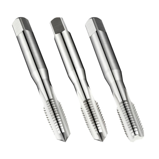 Dormer HSS Straight Flute Hand Tap M10 × 1.5mm Pack of 3 Taper & Plug E500M10NO6