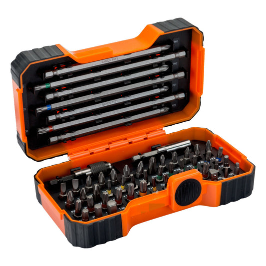 Bahco 59/S54BC Bit Set 1/4” (54 Piece)