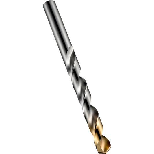 Dormer HSS TiN-Tip Jobber Drill Bit 1/4” Pack of 10 Working Length 63 mm A0021/4
