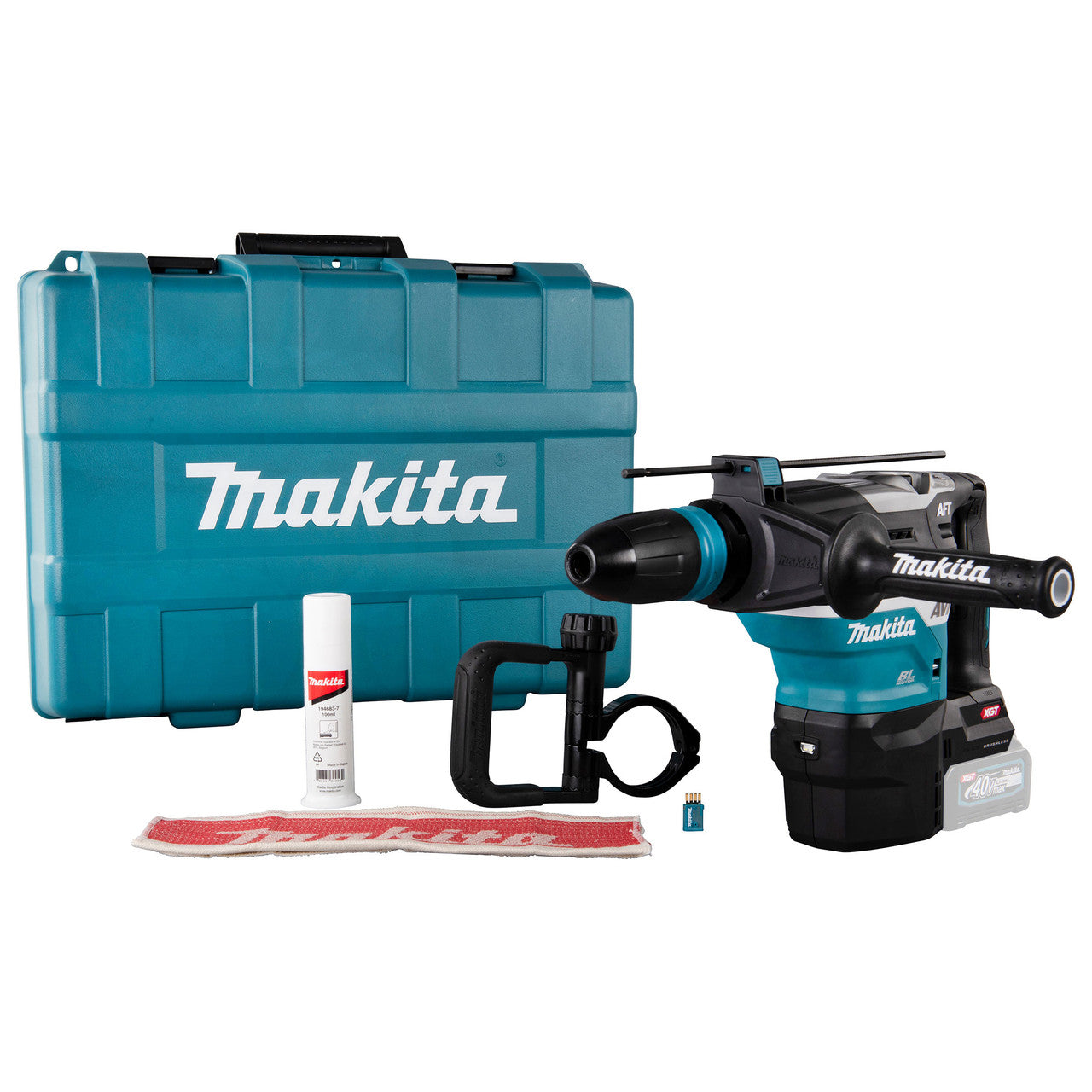 Makita XGT 40V SDS Max Rotary Hammer Body Only Soft start Brushless Motor HR005G