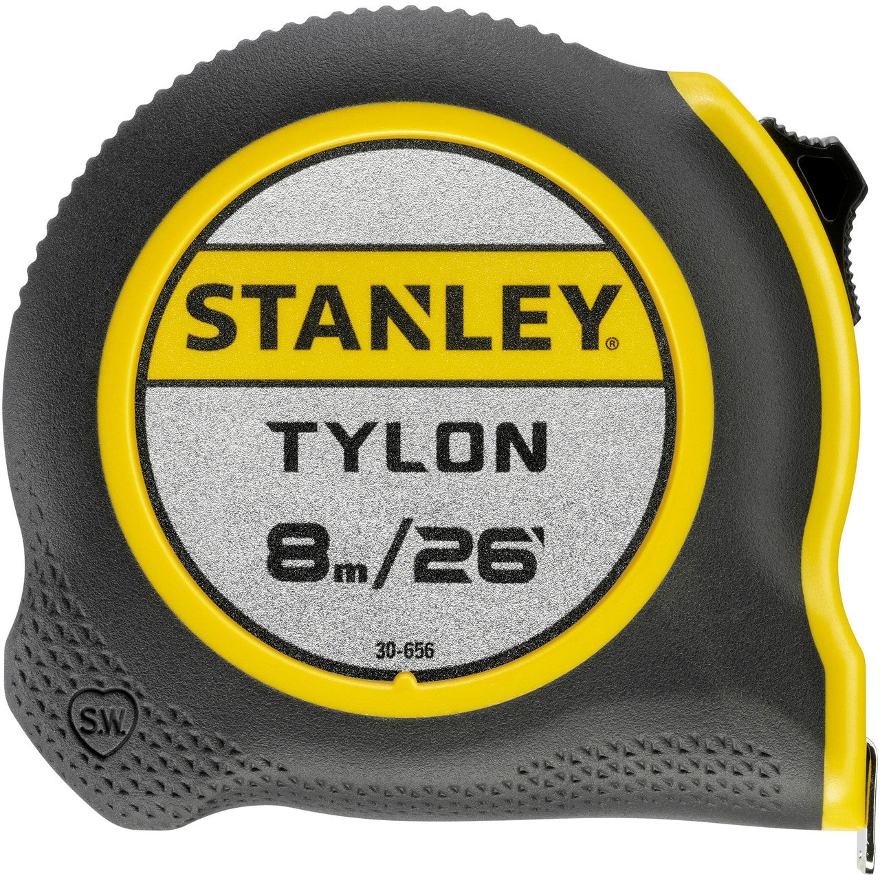 Stanley Tylon Pocket Tape Measure 26ft 8m Width 25mm With Belt Clip 1-30-656