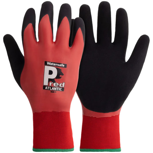 Predator Watersafe Atlantic Gloves XL Pack of 10 Latex Coating JOS-WS1-10