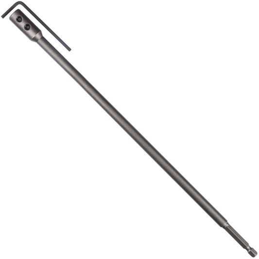 Bosch Self Cut Speed Flat Drill Bit Extension 400mm Shank 1/4" Hex 2608595423