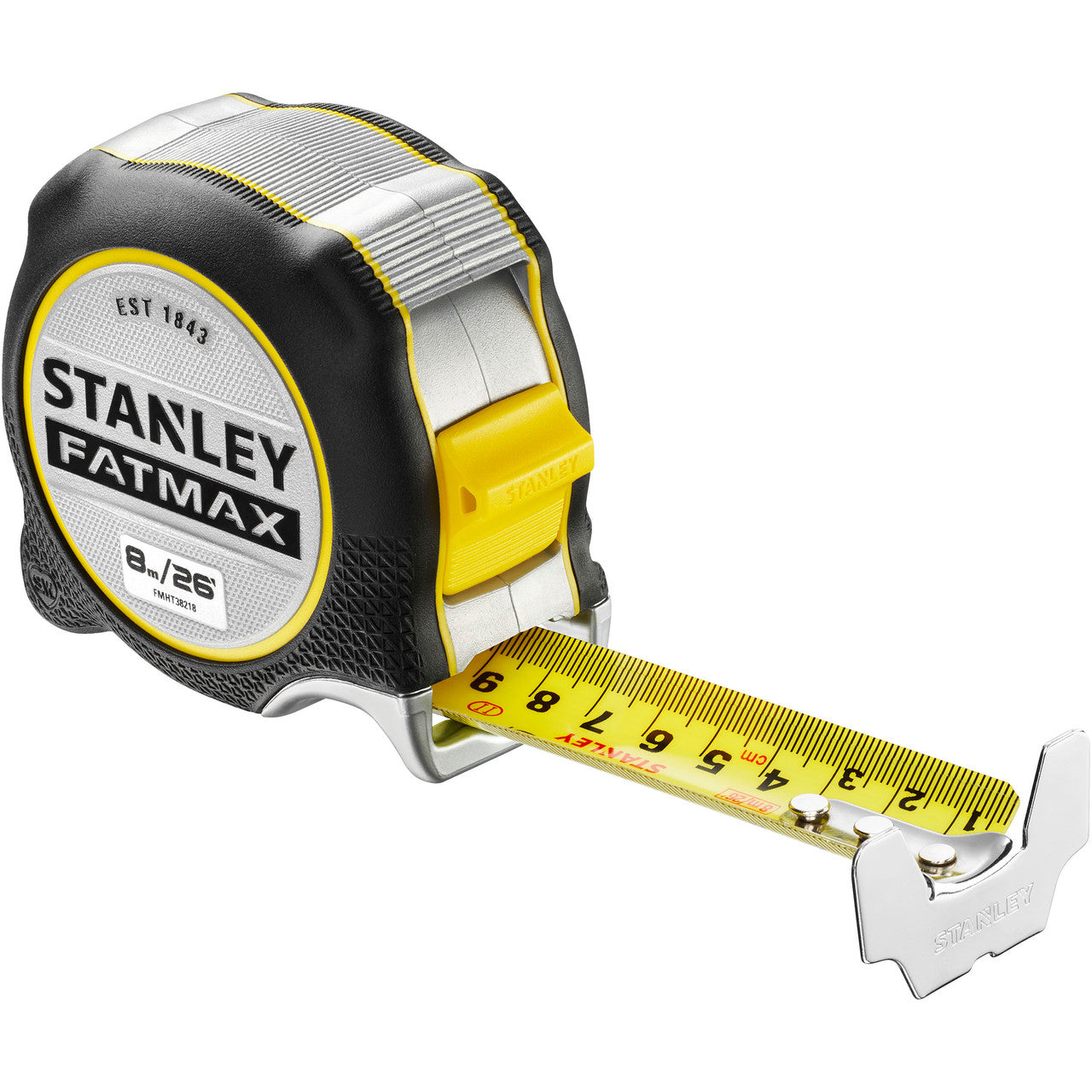 Stanley FatMax XTREME Tape Measure 26’ 8m DOUBLE-SIDED PRINT FMHT38218-5