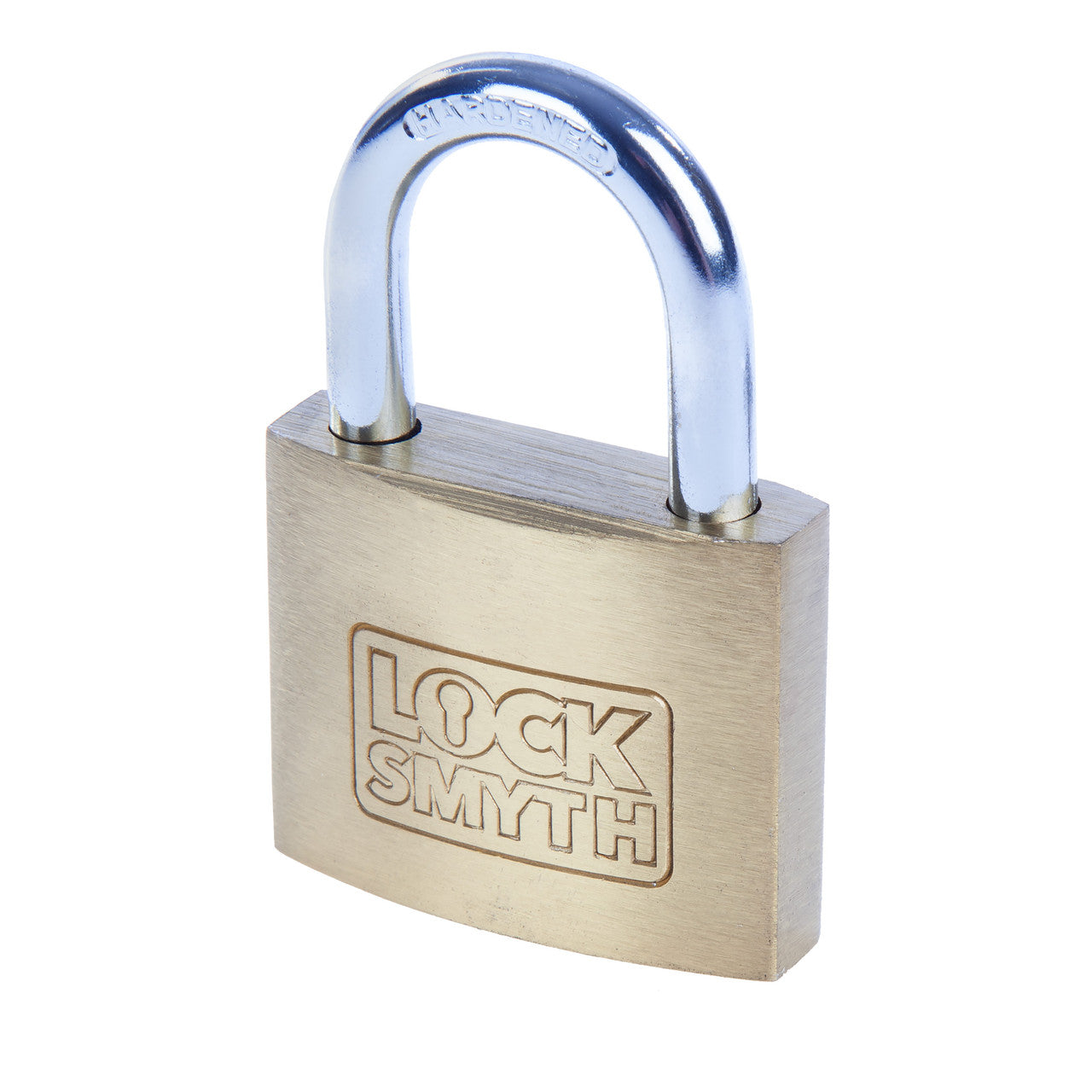 Locksmyth Brass Padlock 40mm Hardened Steel Shackle L2200011