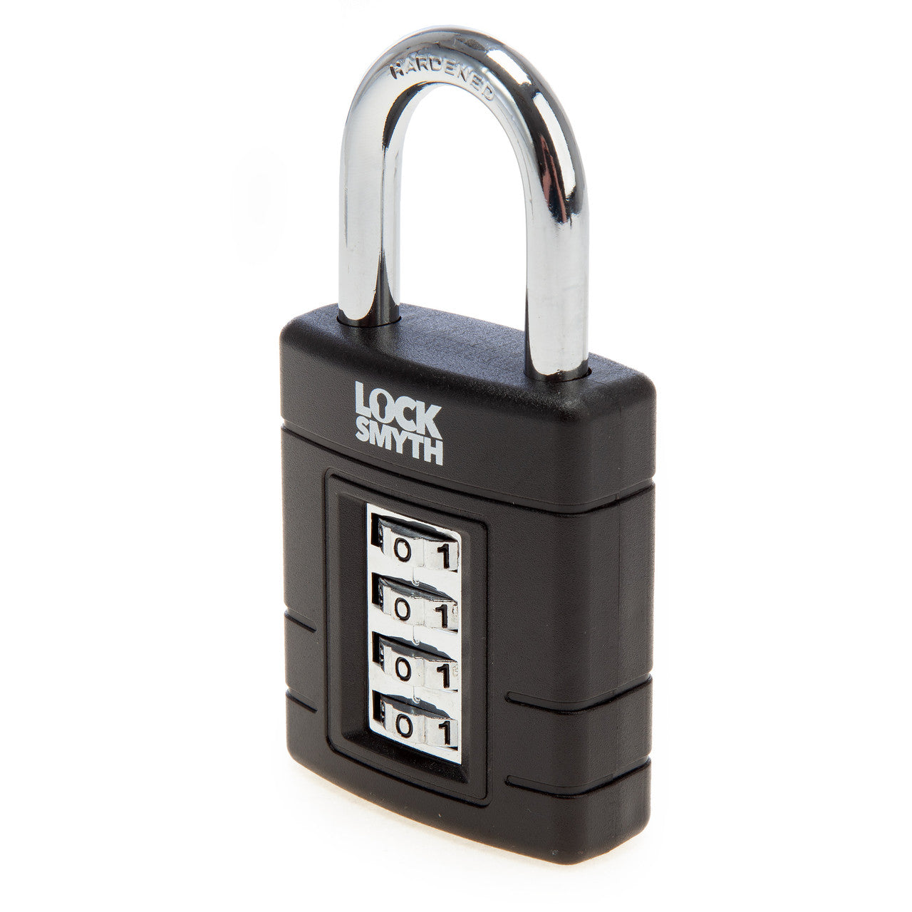 Locksmyth Shrouded Shackle Combination Padlock 50mm 4 Digit L2200024