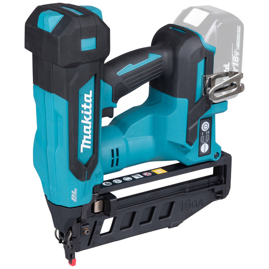 Makita LXT 18V Finishing Nailer in Makpac Case Body Only Brushless Motor DBN601
