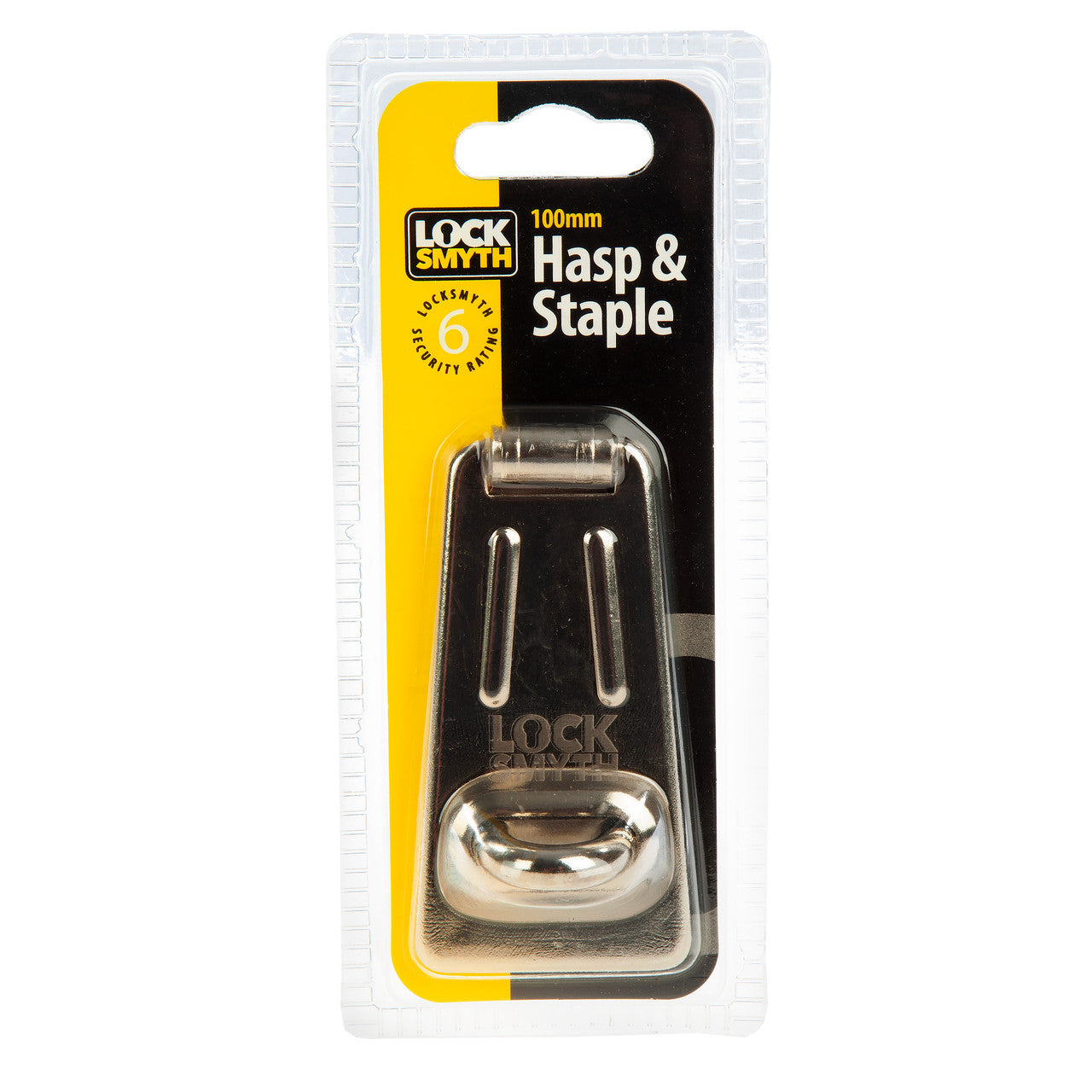 Locksmyth L2200029 Hasp & Staple 100mm