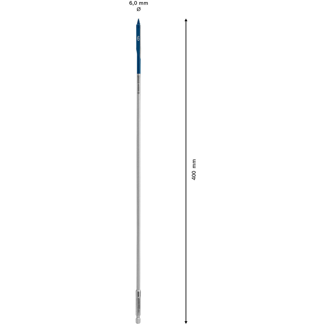 Bosch 2608900337 EXPERT Self Cut Speed Spade Drill Bit 6 × 350mm