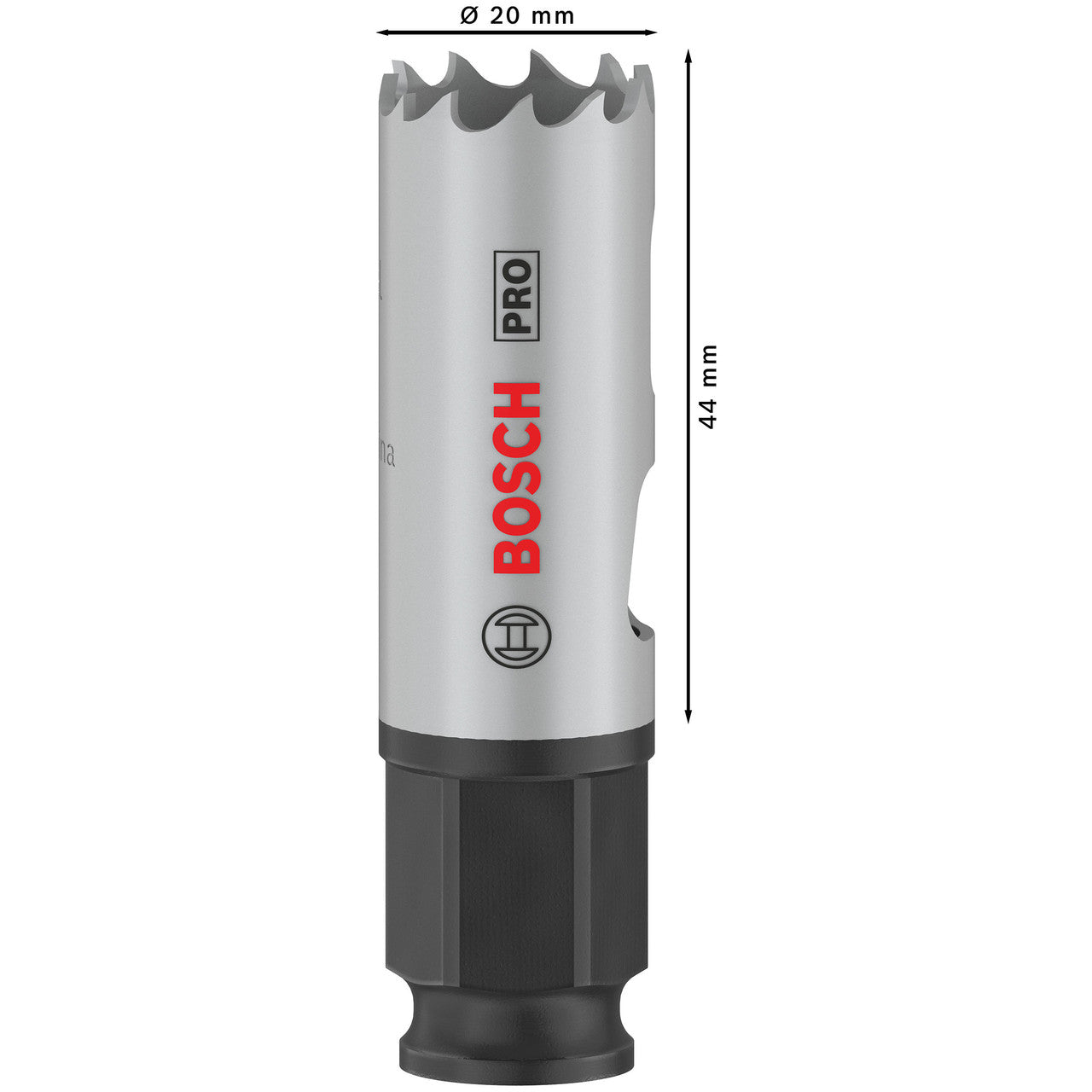 Bosch 2608594368 PRO Multi-Material PC Plus Hole Saw 20mm