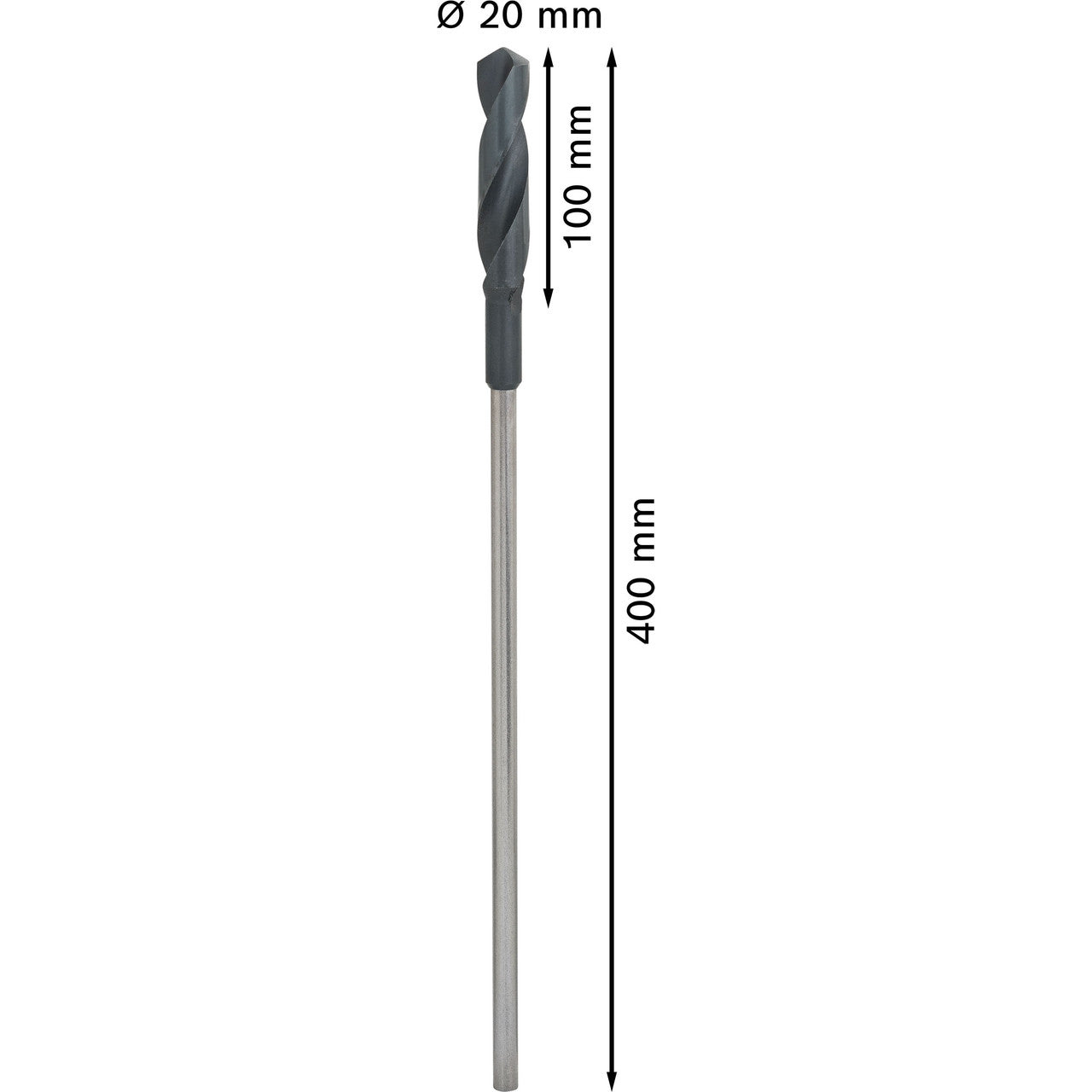 Bosch 2608596341 PRO Wood HSS Installation Drill Bit 20 × 400mm