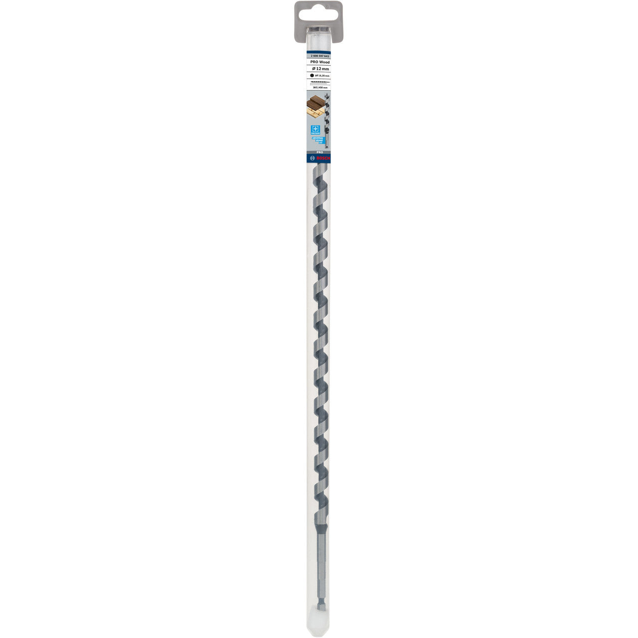 Bosch 2608597642 PRO Wood Auger Drill Bit 12 × 450mm