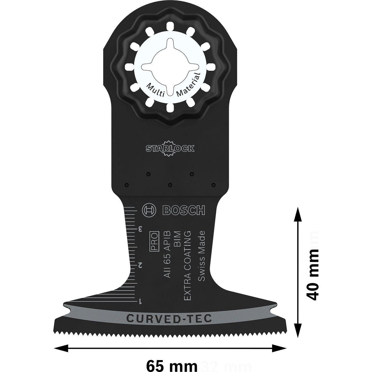 Bosch AII 65 APIB PRO Starlock Plunge Cut Multi-Tool Blade