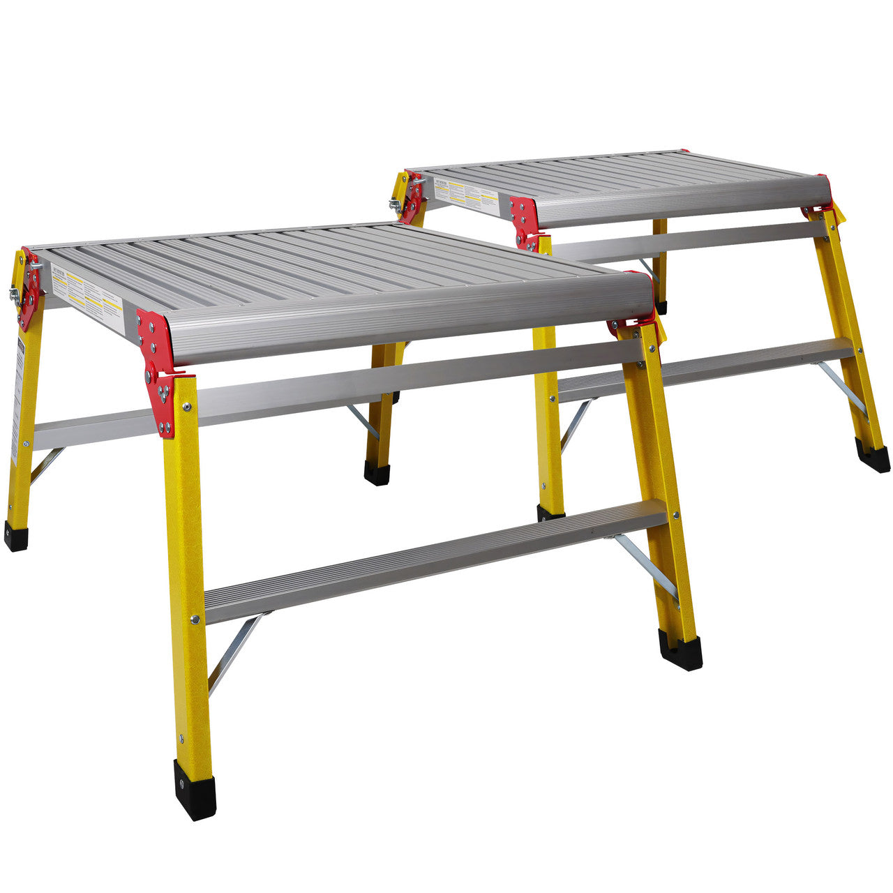 Excel 7645 Fibreglass Folding Platform Workbench 600 × 600mm (Pack of 2)