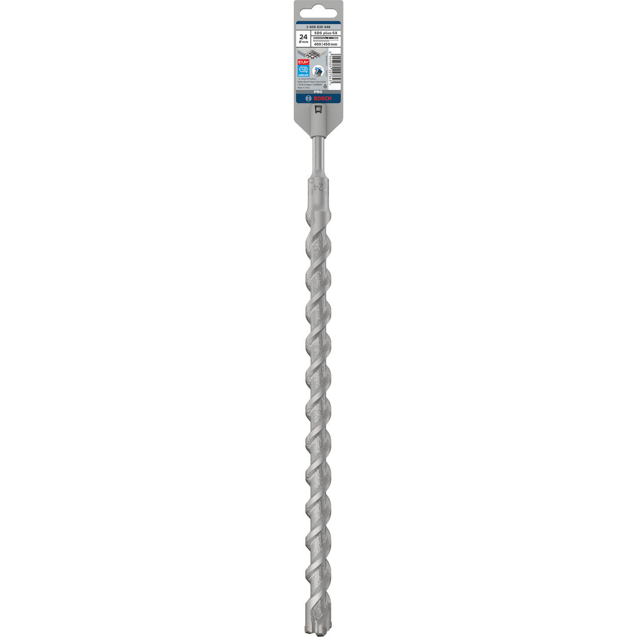 Bosch 2608836648 PRO SDS plus-5X Hammer Drill Bit 24 × 400mm