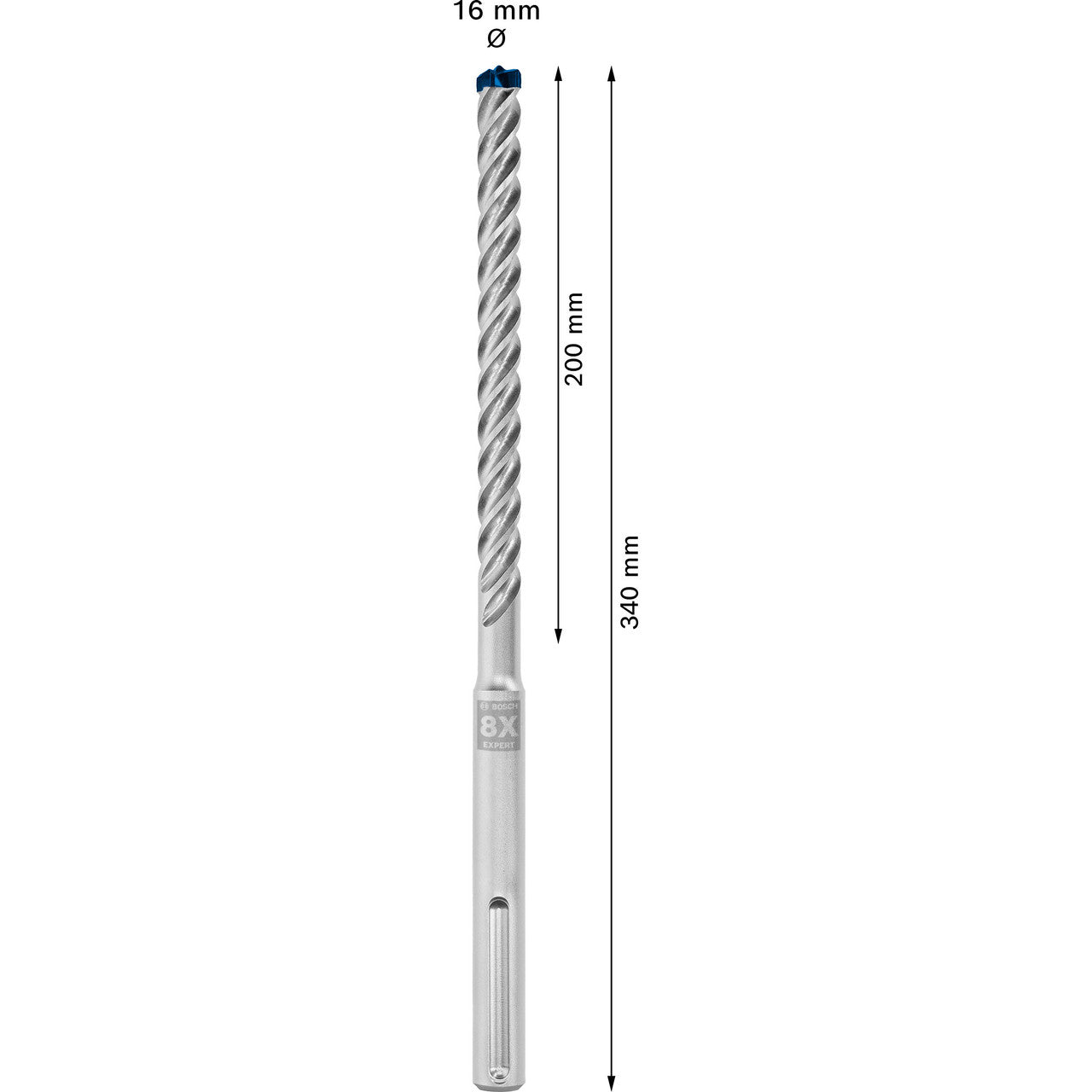 Bosch 2608900214 EXPERT SDS max-8X Hammer Drill Bit 16 × 200mm