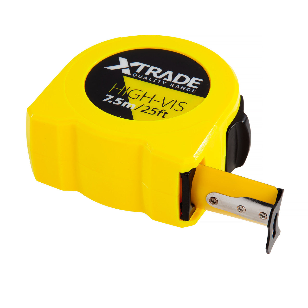 XTrade X0900293 High-Visibility Tape Measure 25' / 7.5m (Pack of 12)