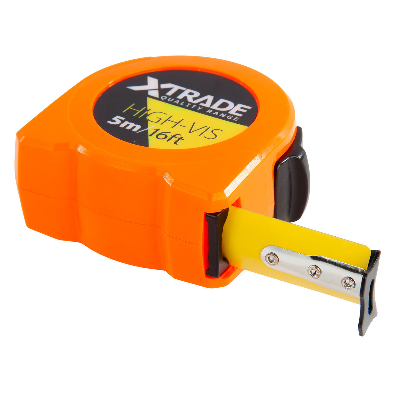 XTrade X0900292 High-Visibility Tape Measure 16' / 5m (Pack of 18)