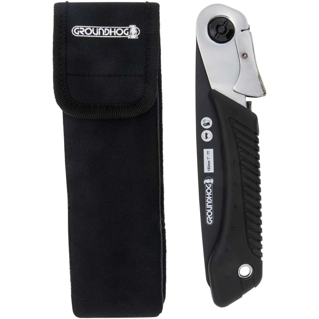 XTrade G0900006 Groundhog Fast Cut Folding Pruning Saw 7" (180MM)