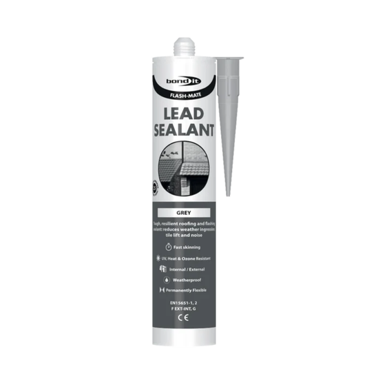 Bond It FLASH-MATE Low Modulus Lead Silicone 285ml (Grey) - Box of 25