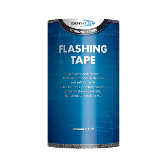 Bond It High Performance Self-Adhesive Flashing Tape 300mm x 10m (Grey) - Box of 2