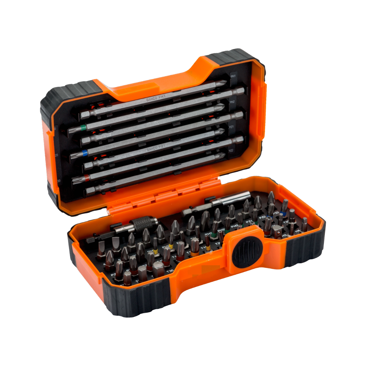 Bahco 59/S54BC-IP Bit Set 1/4" Drive (54 Piece) - 8 Pack Carton Display