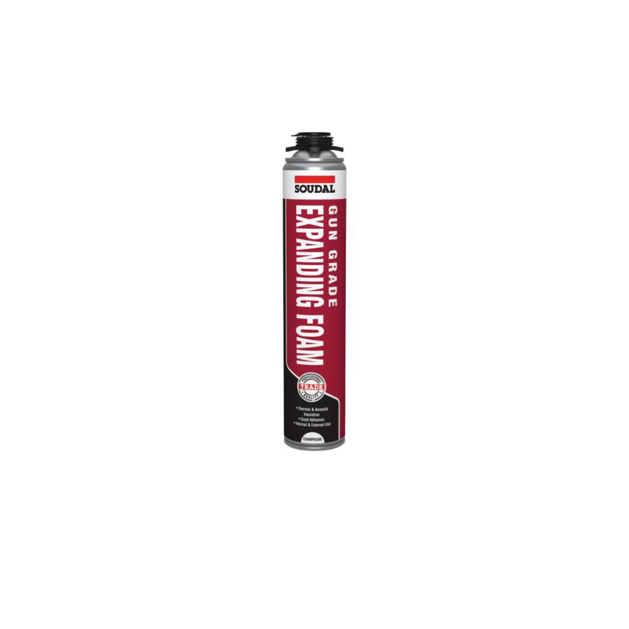 Soudal Trade Expanding Gunfoam 750ml - Pack of 12