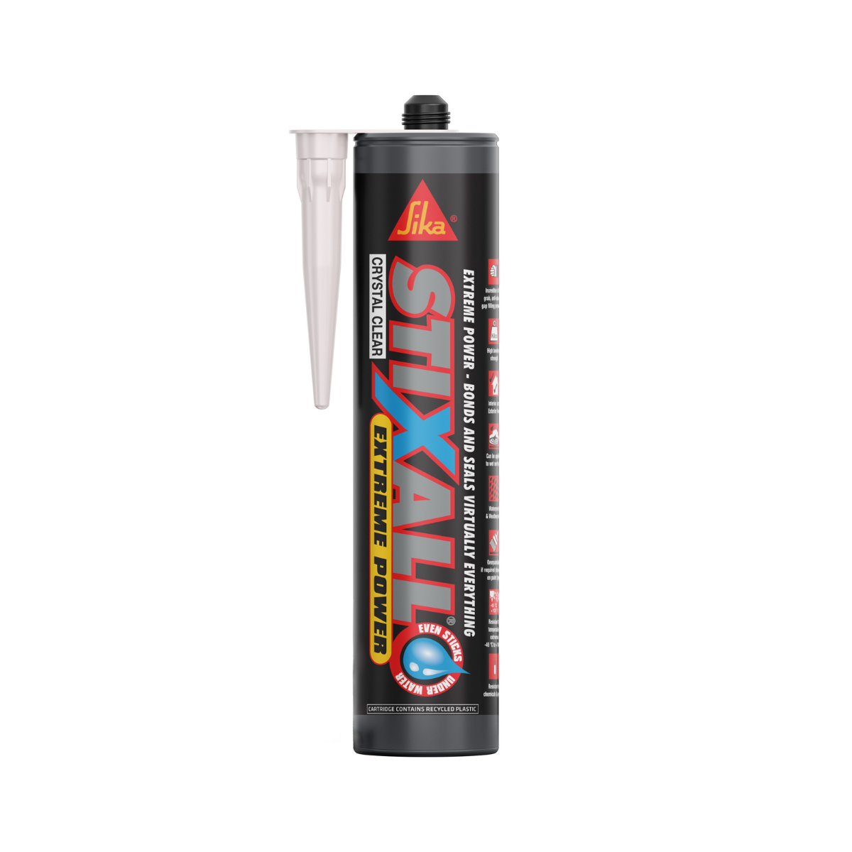 Sika Stixall Extreme Power Adhesive/Sealant 290ml (Clear) - Box of 12