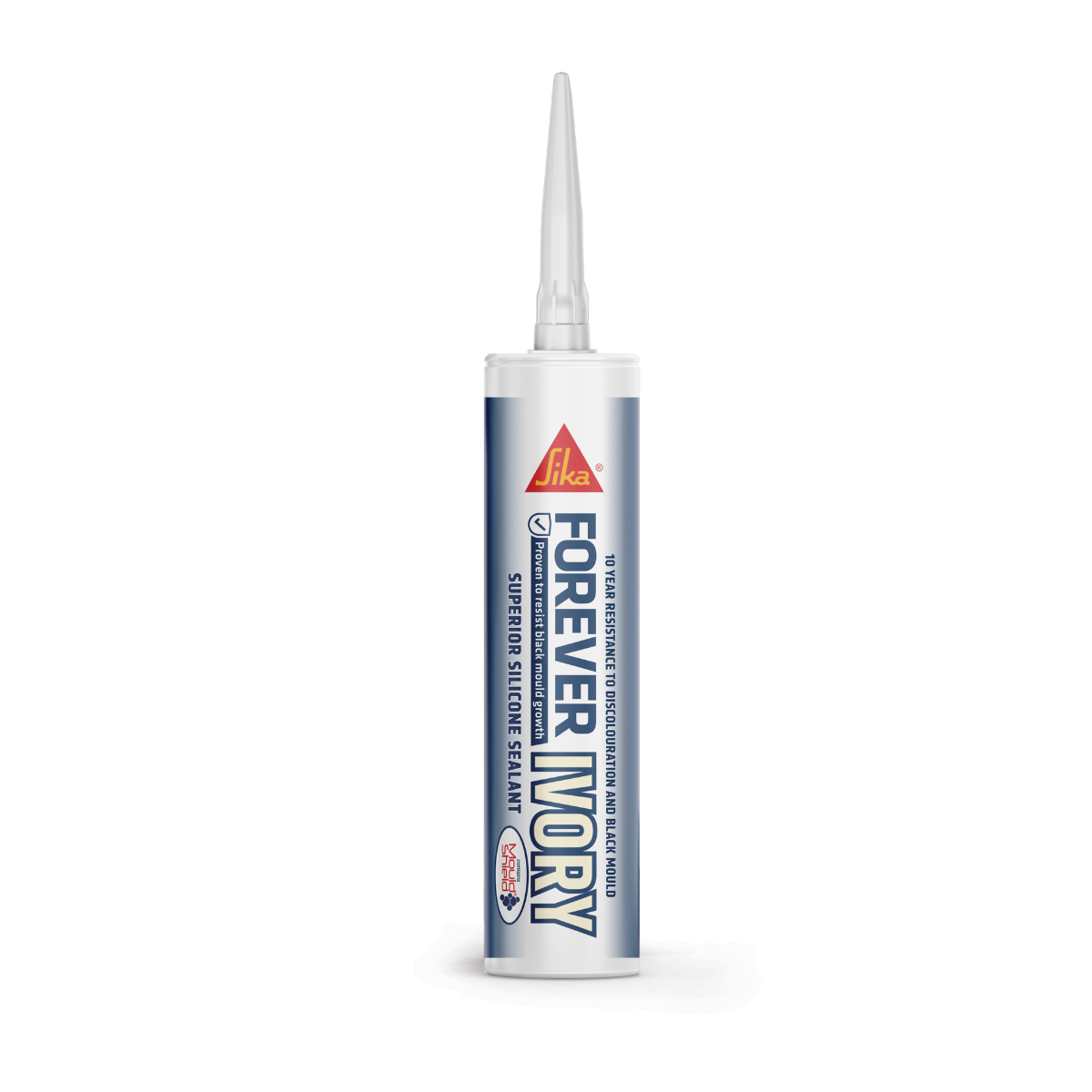 Sika Forever Hygienic Silicone Sealant 295ml (Ivory) - Box of 12
