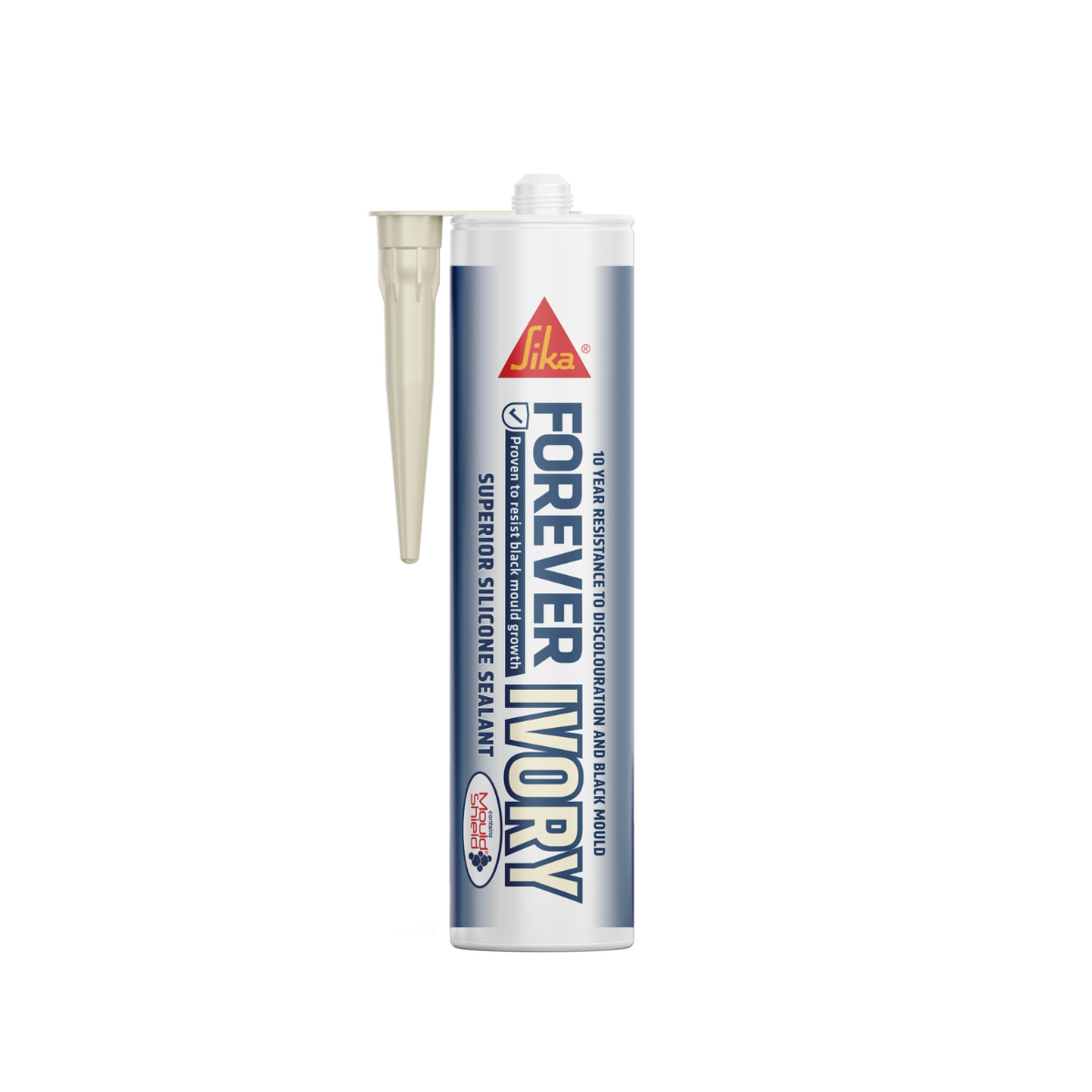 Sika Forever Hygienic Silicone Sealant 295ml (Ivory) - Box of 12