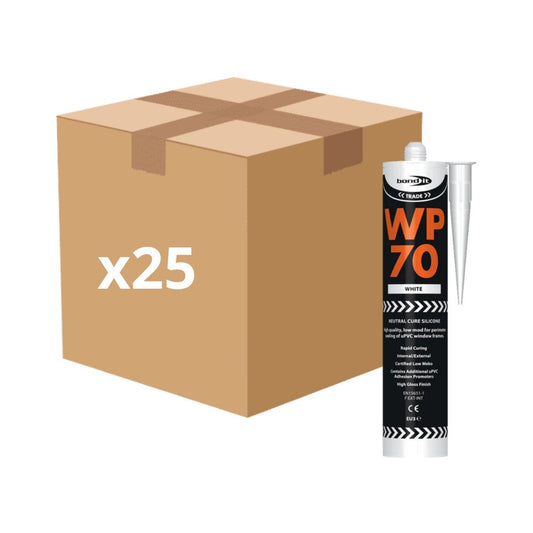 Bond It WP70 LMN Silicone 285ml (White) - 25 Pack