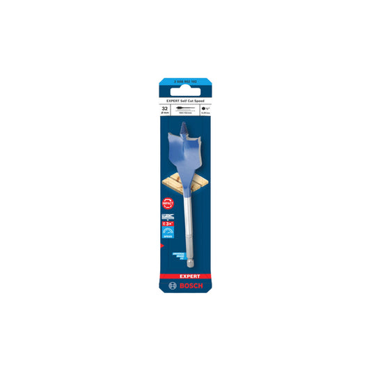 Bosch 2608902102 Expert Self Cut Speed Spade Drill Bit 32 x 152mm (Replaces 2608900326)