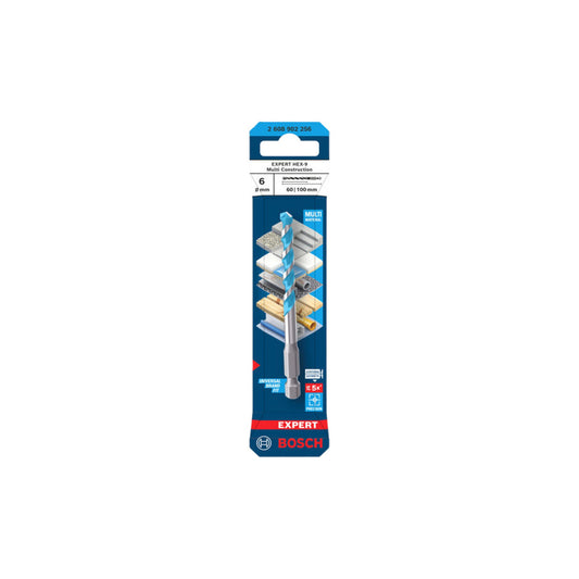 Bosch 2608902256 Expert Multi Construction Drill Bit 6 x 60 x 100mm (Replaces 2608900611)