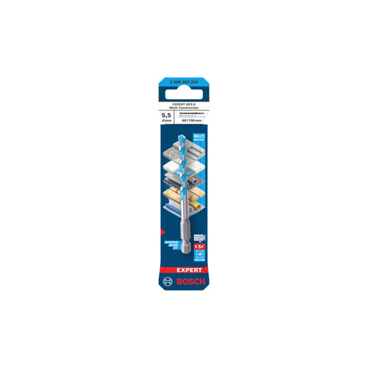Bosch 2608902254 Expert Multi Construction Drill Bit 5.5 x 60 x 100mm (Replaces 2608900572)