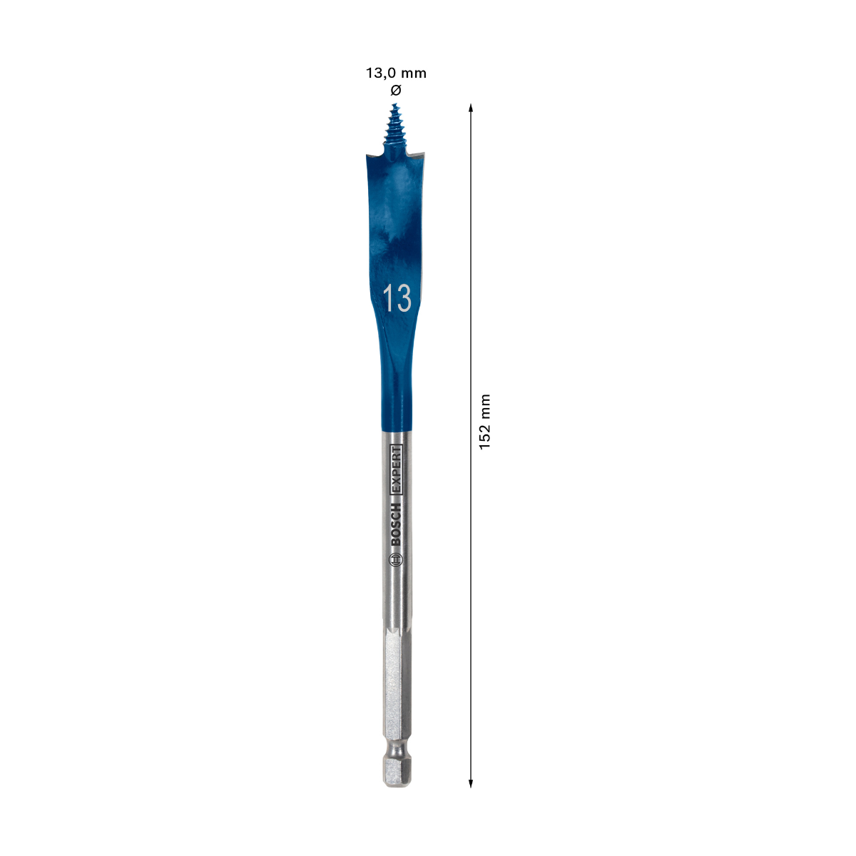 Bosch 2608902089 Expert Self Cut Speed Spade Drill Bit 13 x 100x 152mm (Replaces 2608900313)